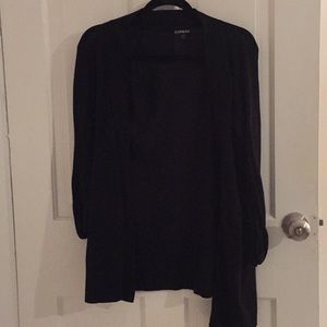 Black Express cardigan